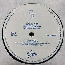 ◆ Toni Basil - Mickey (Special Club Mix) ◆12inch カナダ盤 ディスコ・ヒット!!_画像3