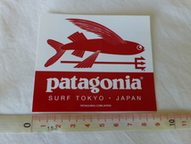 patagonia SURF TOKYO・JAPAN ステッカー フライングフィッシュ サーフ 東京 tokyo TOKYO surf パタゴニア PATAGONIA patagonia_画像3