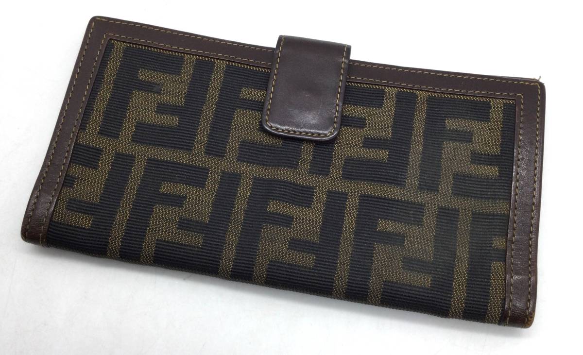 RU- 2474 フェンディ FENDI ズッカ柄 長財布 未使用 equaljustice.wy.gov