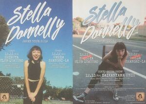 Stella Donnelly (ステラ・ドネリー) JAPAN TOUR 2019 & SOLD OUTクレジット入 チラシ 非売品 AB2種2枚組