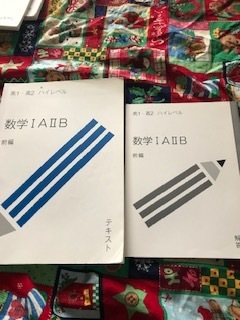 受験サプリ（スタディサプリ）高1高2ハイレベル数学ⅠAⅡB前編★テキストと解答★USED