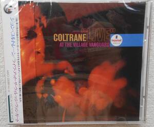 新品！！ ジョン・コルトレーン JOHN COLTRANE●CD●ライヴ・アット・ザ・ヴィレッジヴァンガード●【未開封/20bitK2/CD】●未開封・新品！