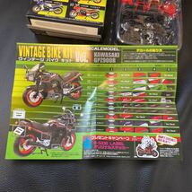 ヴィンテージバイクキット vol.1 GPZ900R 05 1987年 A4タイプ 1/24カワサキ KAWASAKI未組立 エフトイズ F-TOYS ニンジャ Ninja 忍者_画像7