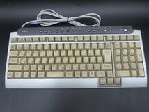 l【ジャンク】NEC PS/2 キーボード KFK-EB7YP_画像1