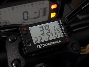 ヨシムラ PRO-GRESS2 マルチテンプメーター/Type-F・Cセンサー2個付き ZRX1200R、ZRX1100、ZZ-R1100D、GPZ900R等