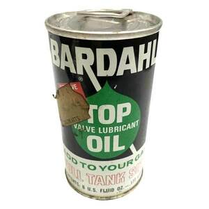 ヴィンテージ オイル缶 【BARDAHL TOP OIL】 バーダル アメリカン雑貨