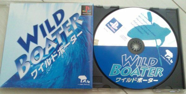 【匿名発送・追跡番号あり】 ワイルドボーター　WILD BOATER　ステッカーあり　プレイステーション