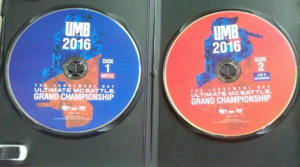 【匿名発送・追跡番号あり】 ULTIMATE MC BATTLE 2016 アルティメット バトル