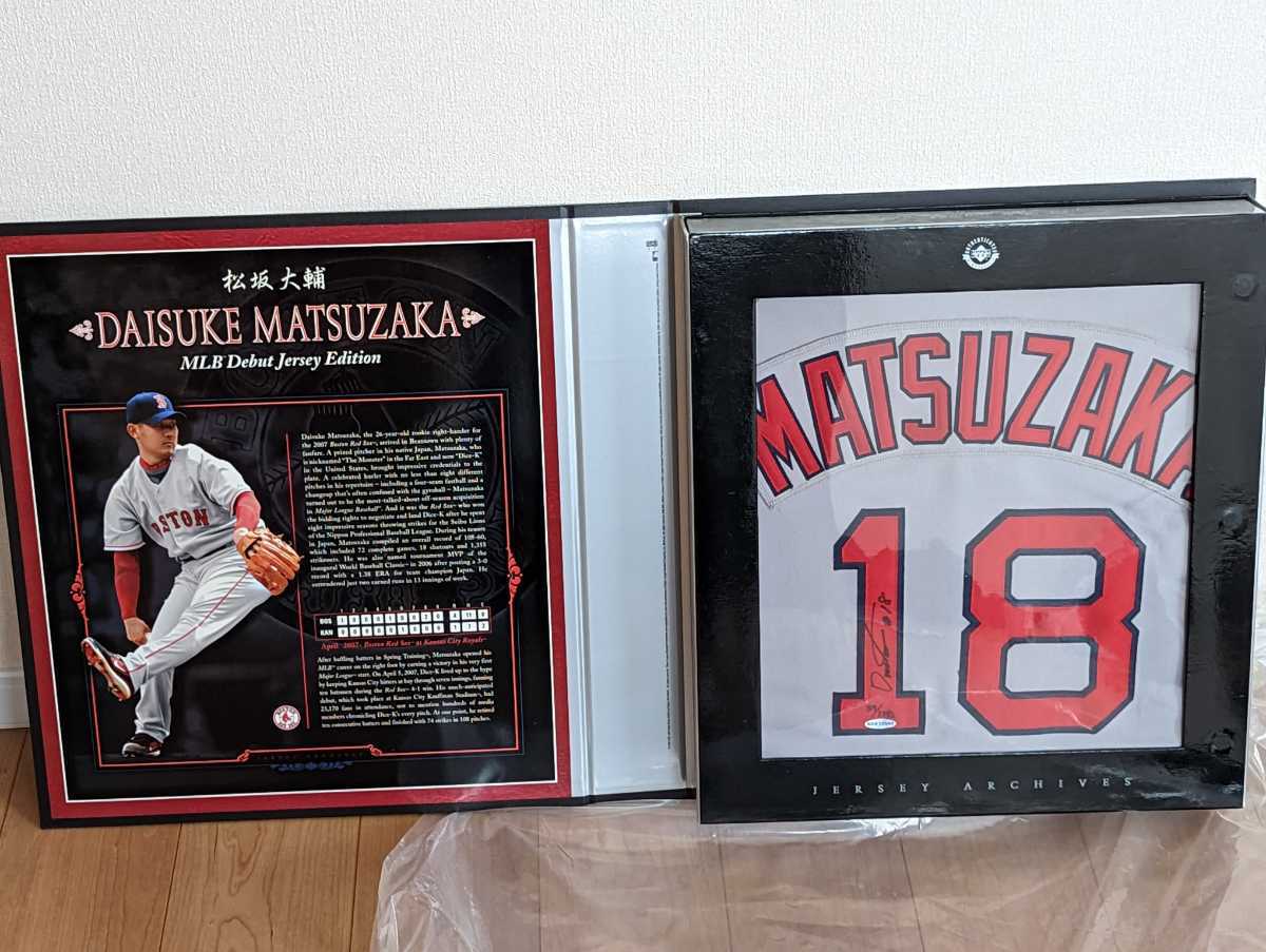 57%OFF!】 MLB 松坂大輔さん直筆サイン入りユニフォーム asakusa.sub.jp