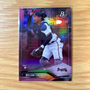 2021 Bowman Platinum William Contreras purple 199枚限定