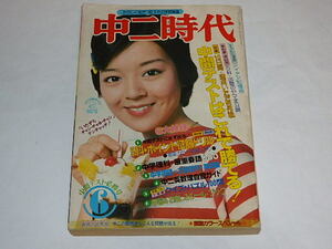 ★本　中二時代1978/6　キャンディーズ/ピンクレディー/山口百恵/原田真二さん