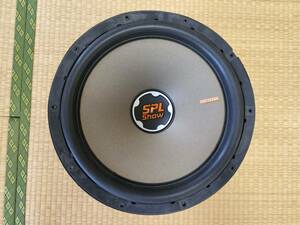 HERTZ SPL Show SX380D 1000W RMS 380mm サブウーハー ハイエンドモデル ヘルツ ハーツ (JBL PIONEER ROCKFORD ALPINE KICKER FOCAL）