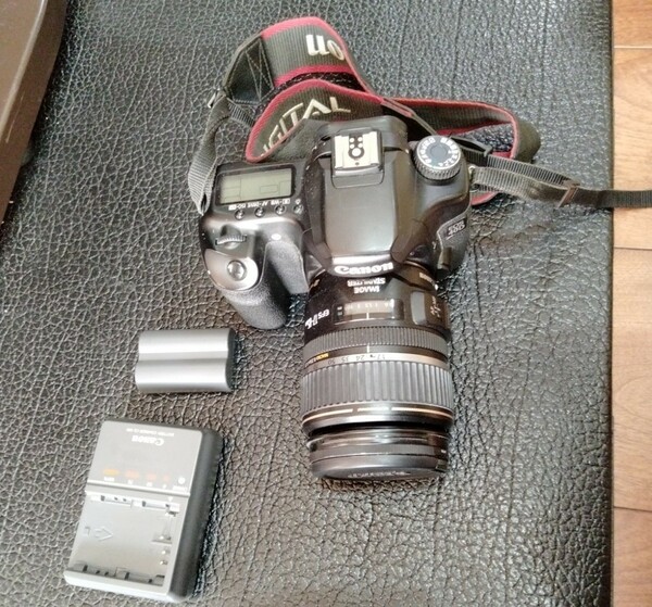 キヤノン EOS 40D ボディ17-85mmレンズ付き Canon 一眼レフ　購入時の箱あり
