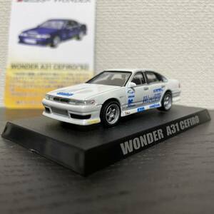 アオシマ1/64 Wonder A31 Cefiro White/ワンダー A31 セフィーロ 白 ホワイト ドリフト天国