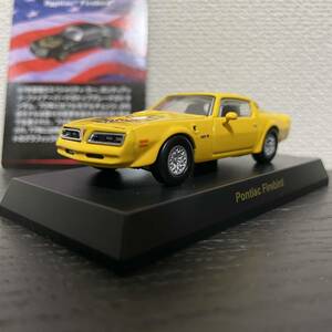 京商1/64 Pontiac Firebird Yellow/ポンティアック ファイヤーバード 黄 イエロー