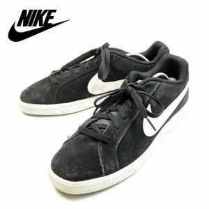 28cm NIKE COURT ROYALE SUEDE 　ナイキ　コート ロイヤル スエード スニーカー　ブラック　黒/ U6164