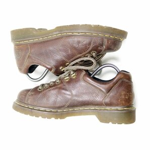 UK6 Dr.Martens ドクターマーチン 4ホール＋2 レザーシューズ 革靴 マーチン ブラウン/U6249の画像4