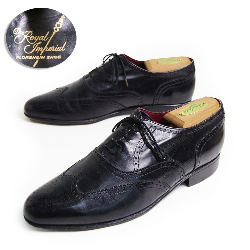 ヤフオク! -florsheim royal imperialの中古品・新品・未使用品一覧 通販できます Imperial コンコルド初期Royal Florsheim 60〜70s ドレス/ビジネス