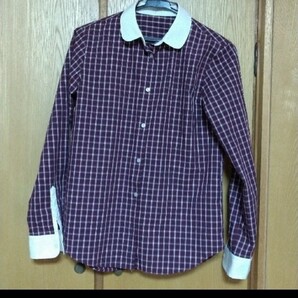チェックシャツ