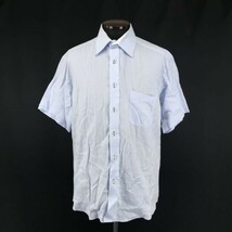 ORIHICA/オリヒカ★半袖シャツ【Mens size -LL/水色/light blue】Tops/Shirts◆BG980_画像1