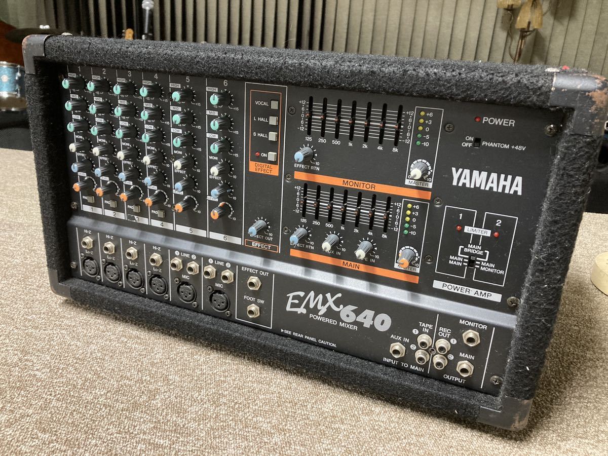 YAMAHA EMX66M パワードミキサー ◇ Powered Mixer 320W 音響機材 