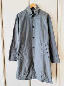 F6175cL《CIAOPANIC チャオパニック》サイズM ステンカラーコート ロングコート COAT グレー メンズ USED古着 薄手 ジャケット