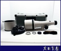 質屋出品☆【同梱不可】Canon NEW FD 600㎜ 1：4.5 超望遠単焦点レンズ トランク フード付き 中古 1円～売り切り_画像2