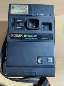 O518.16 カメラポラロイド KODAK/コダック EK160-EF レインボー USA ジャンク インスタント 昭和レトロ 当時物 ヴィンテージ