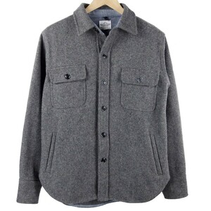 ■S.K.U SAVE KHAKI UNITED セーブカーキユナイテッド SKU / JS. WORKS / アメリカ製 / WOOL CPO / ウール CPO シャツ ジャケット size XS