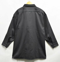 【未使用品】展示品 ビッグサイズ Dickies ディッキーズ 長袖 ワークシャツ チャコールグレー 3XL相当 新品(39245_画像2