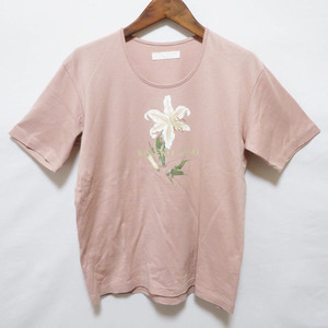 #spc Kaneko Isao KANEKO ISAO футболка cut and sewn принт лилия женский [754169]