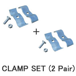 ＜アメリカンプロダクト＞ カリフォルニアフェンス用連結クランプ（2個セット）