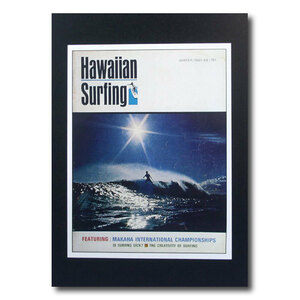 サーフムービーポスター　L-119 「Hawaiian Surfing」 サイズ：28×21.5cm