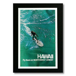  Hawaiian poster surfing & car car series J-39