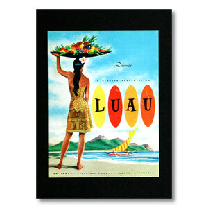  Hawaiian poster travel series I-35