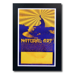 サーフムービーポスター　L-56 「THE NATURAL ART」 サイズ：31×20cm