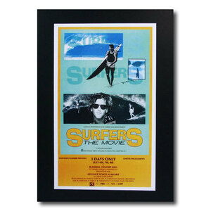 サーフムービーポスター　L-88 「SURFERS THE MOVIE」 サイズ：31×19cm