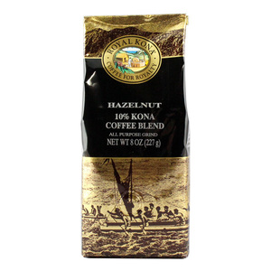 ROYAL KONA COFFEE ロイヤルコナコーヒー ヘーゼルナッツ 227g (8oz)