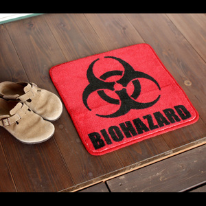 ミニインテリアマット 「BIOHAZARD バイオハザード」 縦45×横45cm