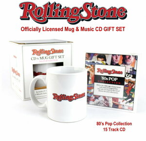 ローリングストーン誌 オフィシャルマグ＆CD ギフトセット 80's Pop Edition ロック雑誌 Rolling Stone