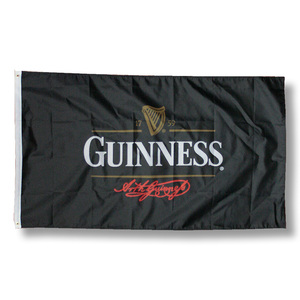 Art hand Auction Bandera Guinness, trabajos hechos a mano, interior, bienes varios, panel, tapiz