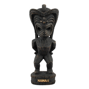 KC HAWAII 12インチ ハワイアンティキ ”Luckey Tiki” 幸運の神 #40115 H30×W11×D10.5cm ハパウッド ケーシーハワイ