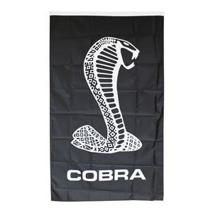 フラッグ COBRA コブラ 150×90cm ナイロン製 シェルビー コブラ