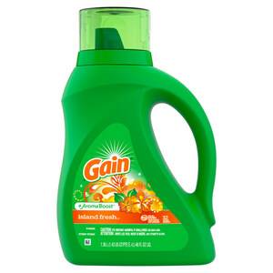 Gain ゲイン 洗濯洗剤 液体 アイランドフレッシュ 32回分 1.36L 46oz