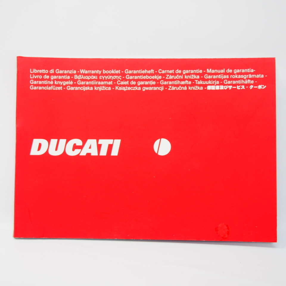 DUCATI V-Twins  MHR 900SS整備書、パーツカタログコピー メンテナンス 国内正規輸入品