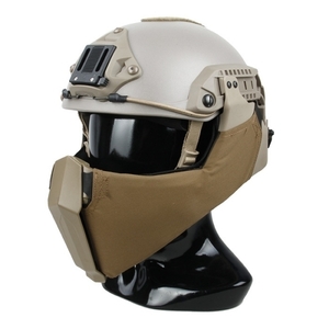 TMC under half face mask for OC Highcut helmet coyote Brown 