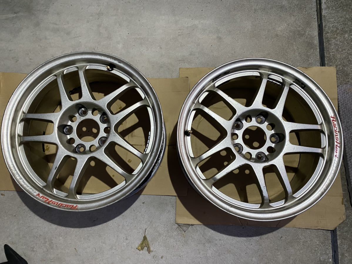 ☆超希少☆レーシングハート☆6.5j☆pcd100☆アルミホイール14インチ