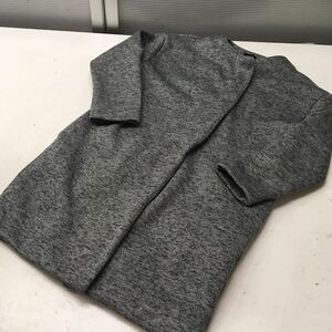 送料無料★AZUL by moussy アズールバイマウジー★裏起毛ロングカーディガン 防寒ロングコート　ジャケット★Sサイズ#41014saj