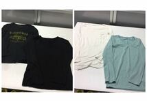 送料無料★moussy マウジー AZULbymoussy アズールバイマウジー★メンズ長袖4枚まとめ売り★Tシャツ ニット トップス#20616sba_画像1