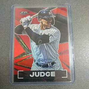 2021 Topps fire aaron judge foil パラレル アーロン・ジャッジ ヤンキース